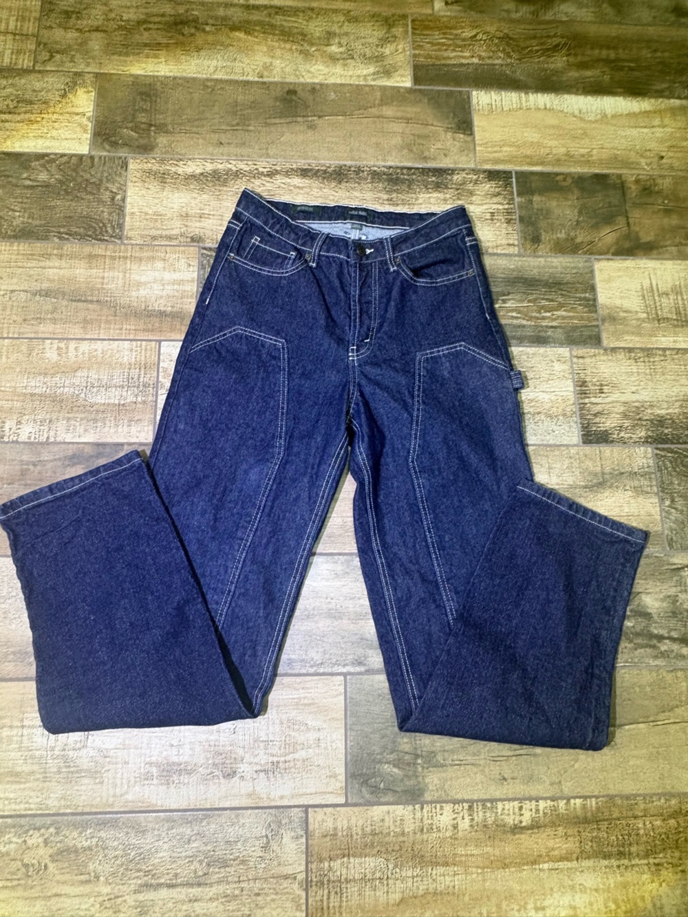 wild fable Women's Dark Blue Bootcut Jeans